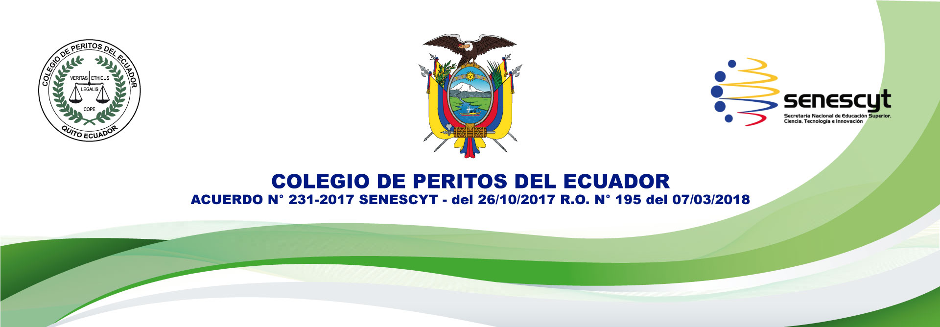 COPE - Colegio de Peritos del Ecuador - Slide 1